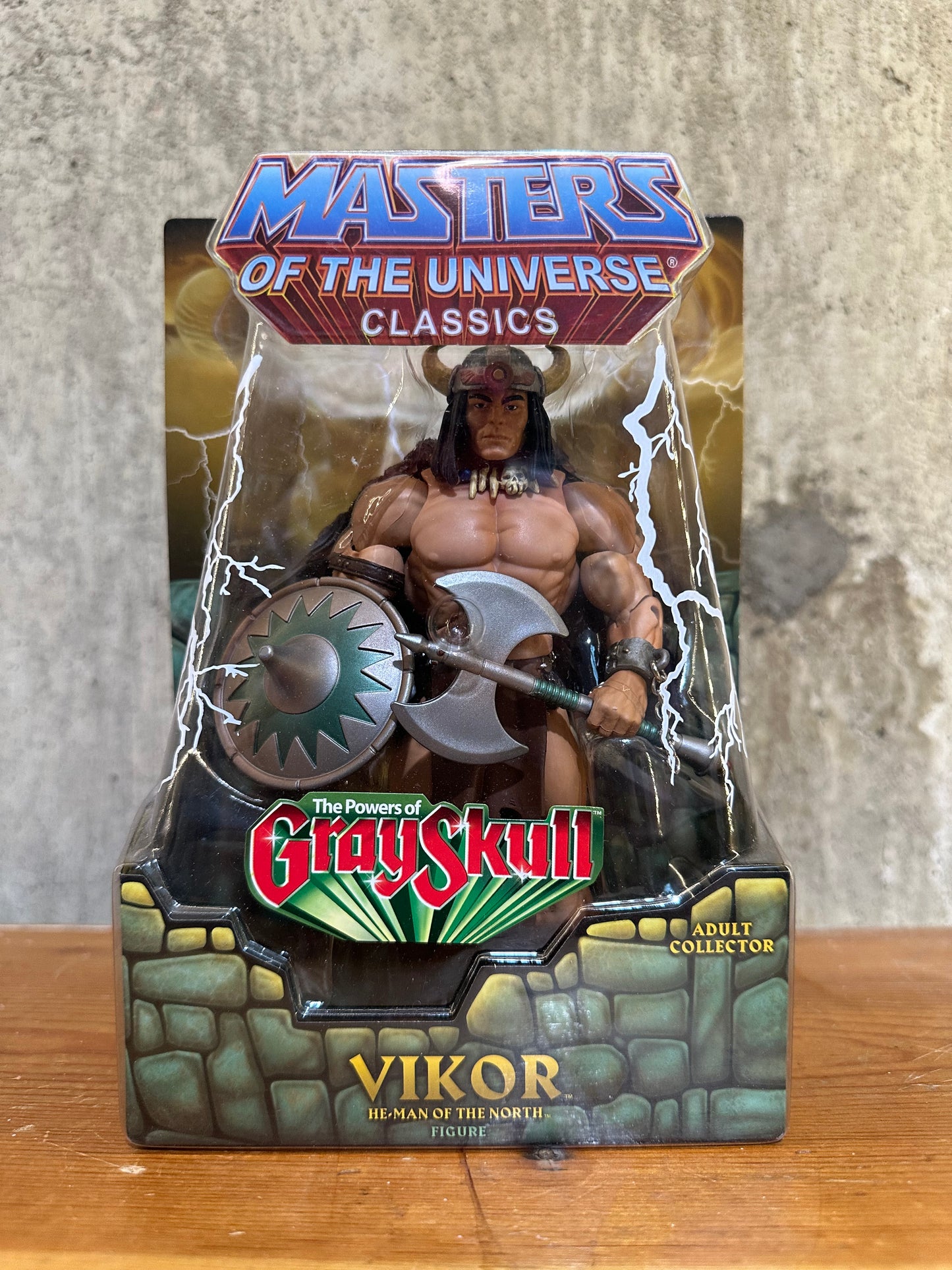 Vikor Mattel MOTUC Sealed Master’s of the Universe Action Figure Toy MOTU Greyskull
