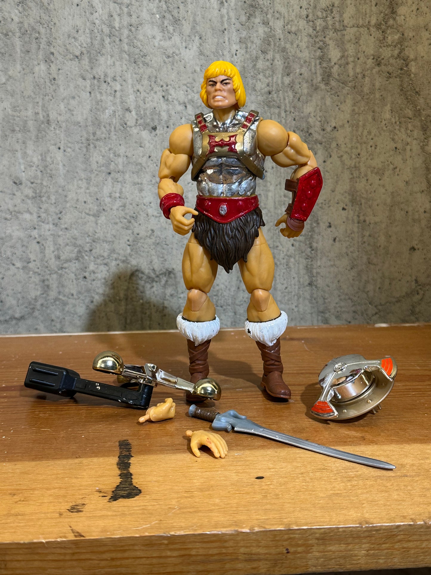 Custom Flying Fist He-Man MOTU Revelations
