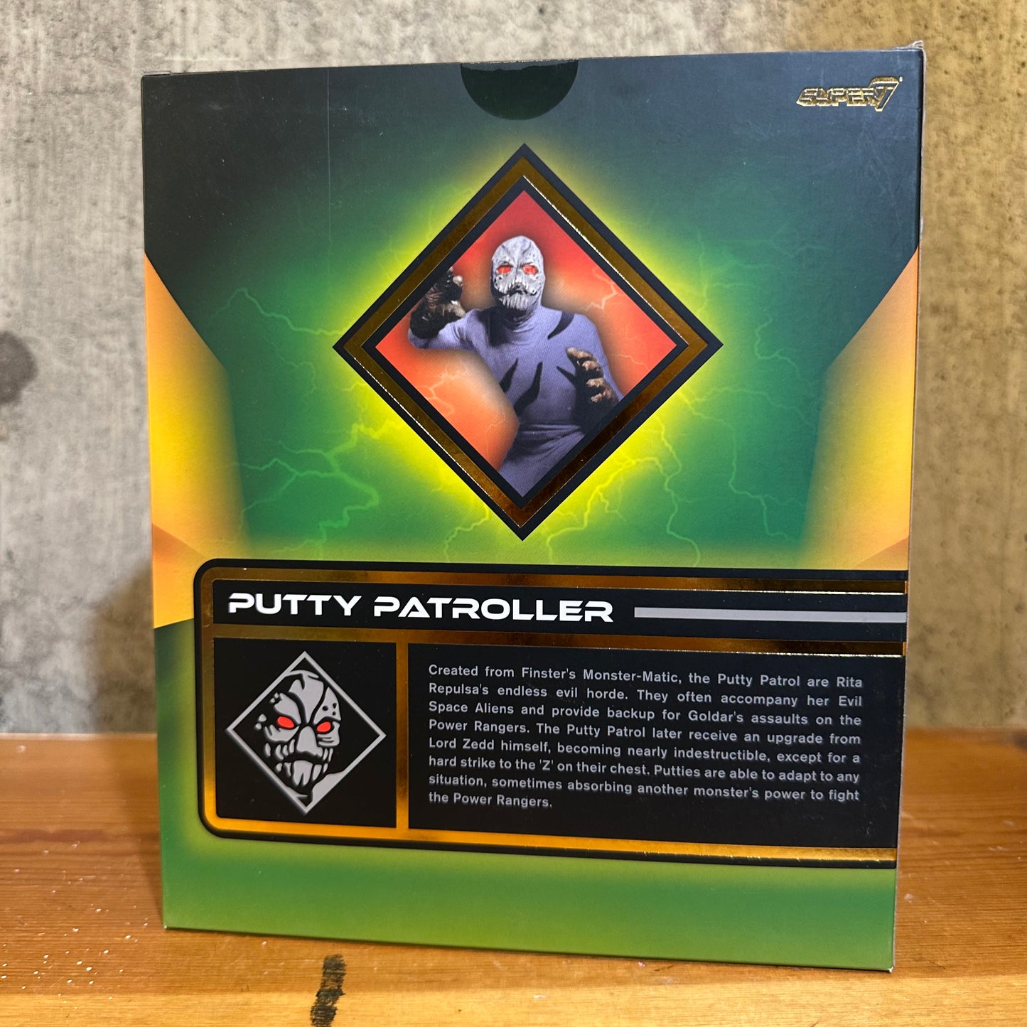 Putty Patroller Super 7 sealed MMPR Power Rangers Action Figure Toy