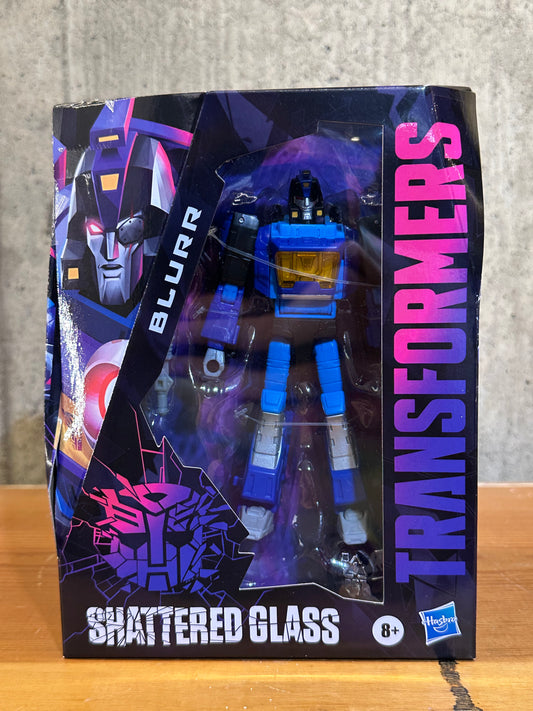 Blurr Transformers Shattered Glass Action Figure New Sealed