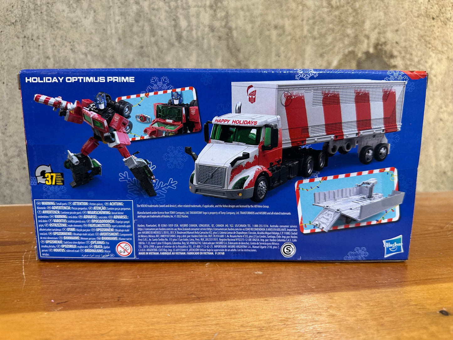 Transformers Holiday Optimus Prime - Hasbro Takara Tomy - NEW - Factory Sealed