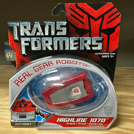 Highline 1070 Autobot Transformers Movie Real Gear Robots Sealed Action Figure Toy Cell Phone