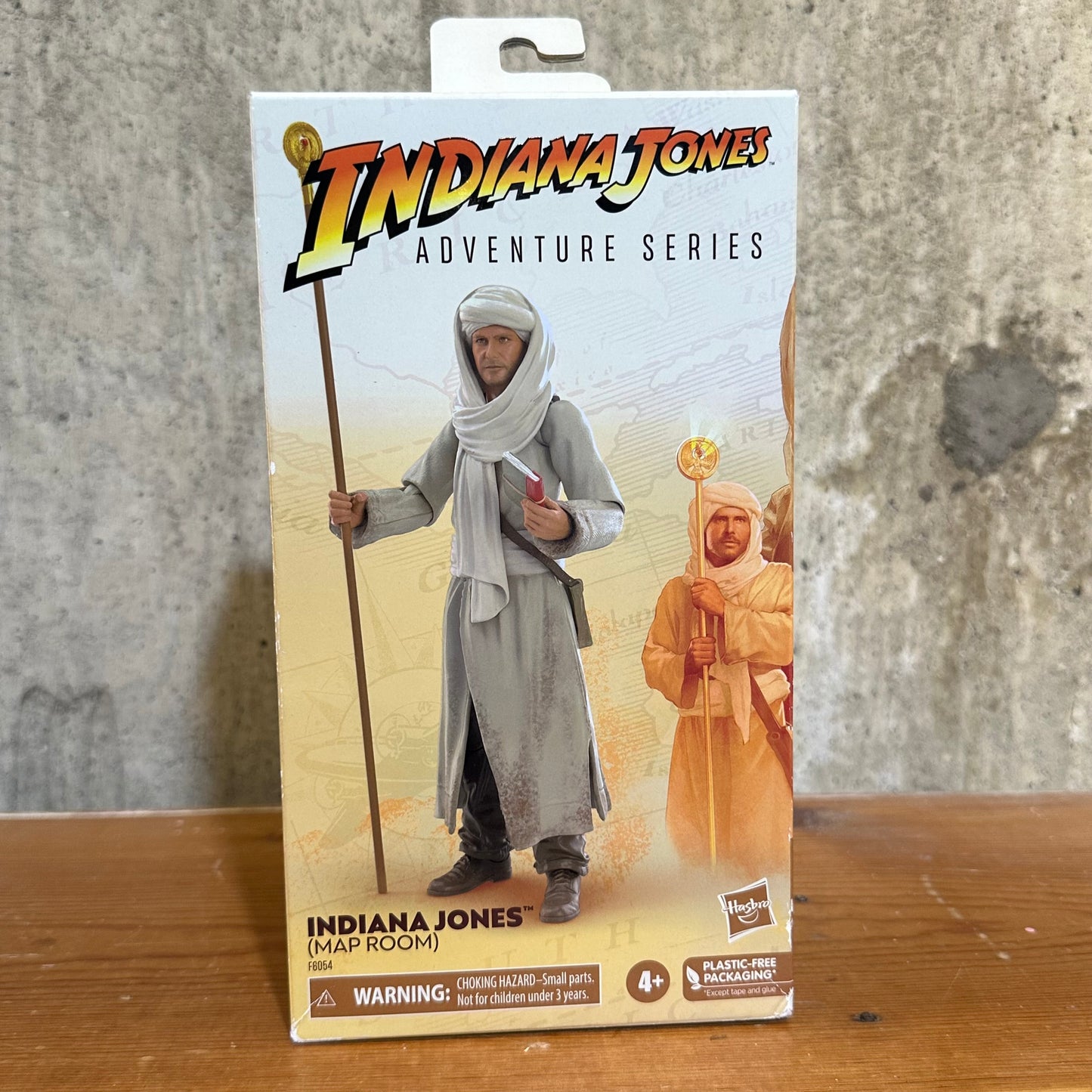 Indiana Jones HASBRO ADVENTURE SERIES 6" (MAP ROOM) ACTION FIGURE