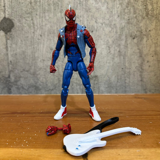 Spider-Punk Complete Marvel Legends Action Figure Toy
