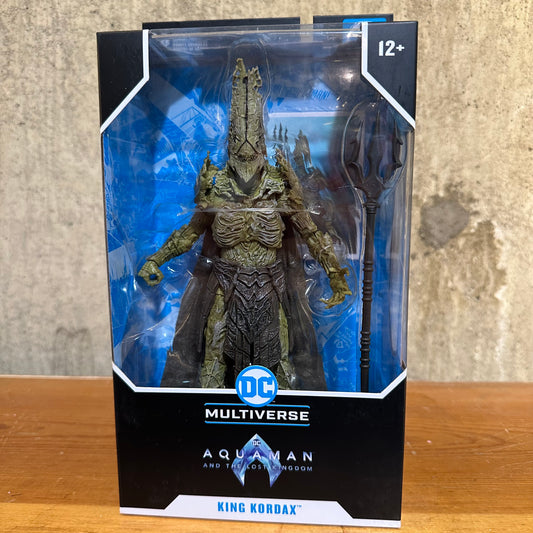 KING KORDAX  AQUAMAN AND THE LOST KINGDOM  McFarlane DC Comics Multiverse
