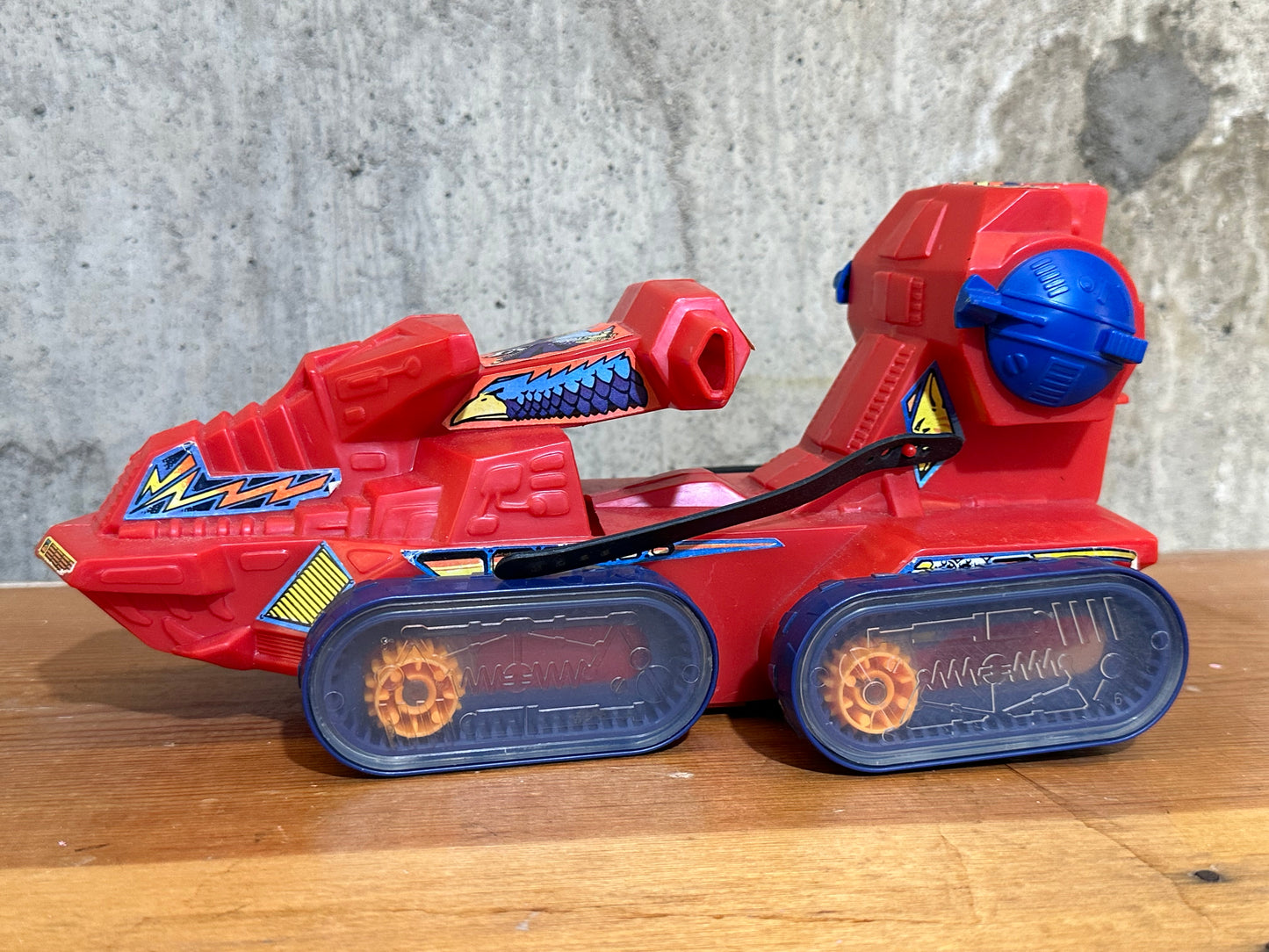 Attack Trak 1982 MOTU Working Vehicle Action Figure Toy