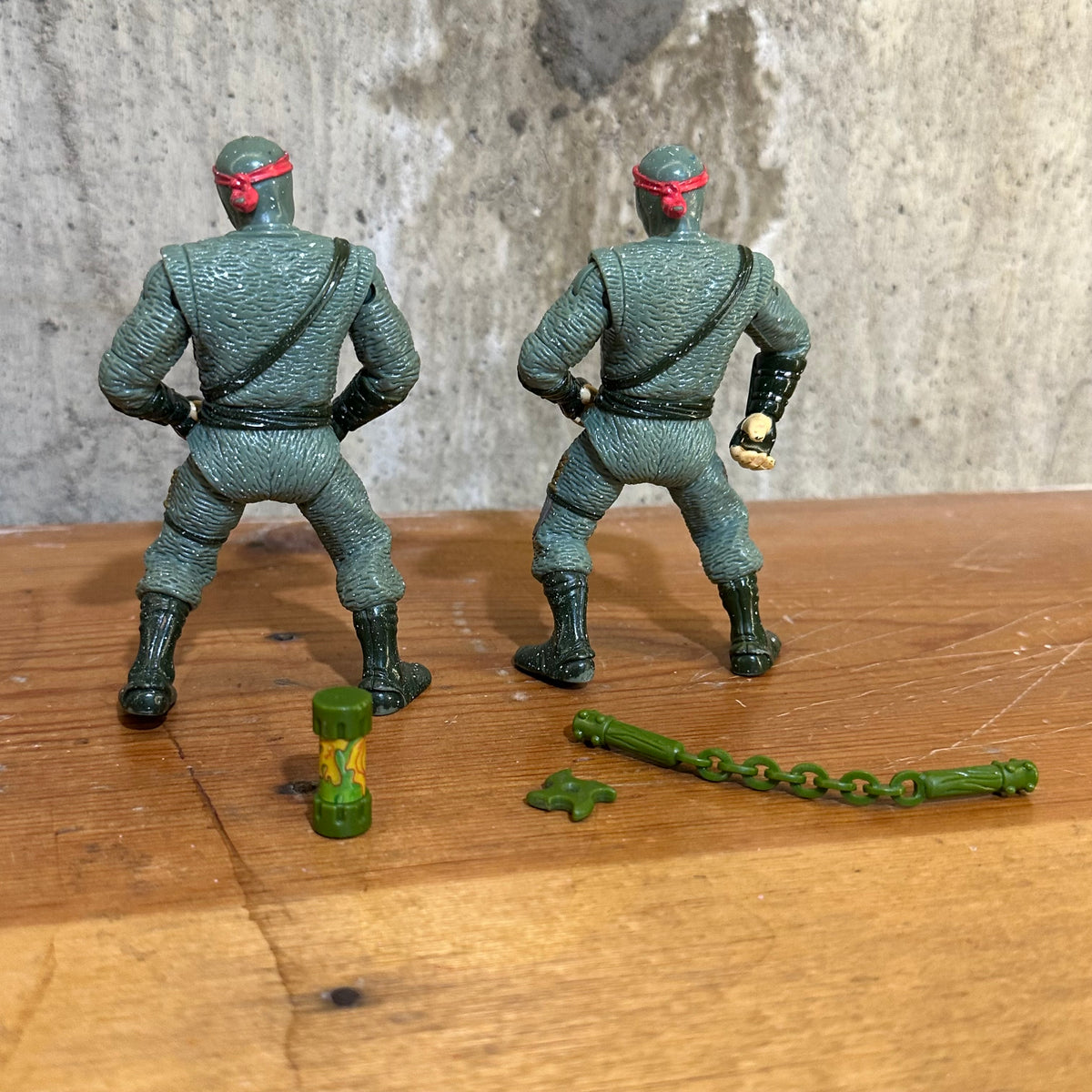 Movie II Foot Soldier Lot Vintage TMNT Secret of the Ooze Toys