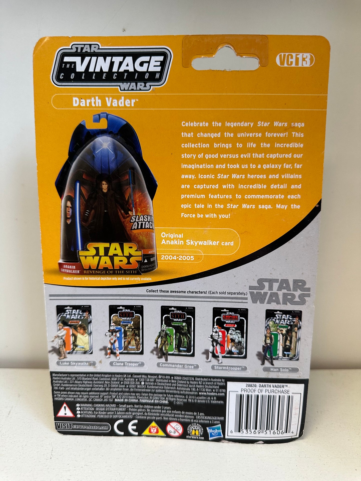 Star Wars Darth Vader VC13 Revenge of the Sith Boba Fett Offer Sealed Action Figure Toy