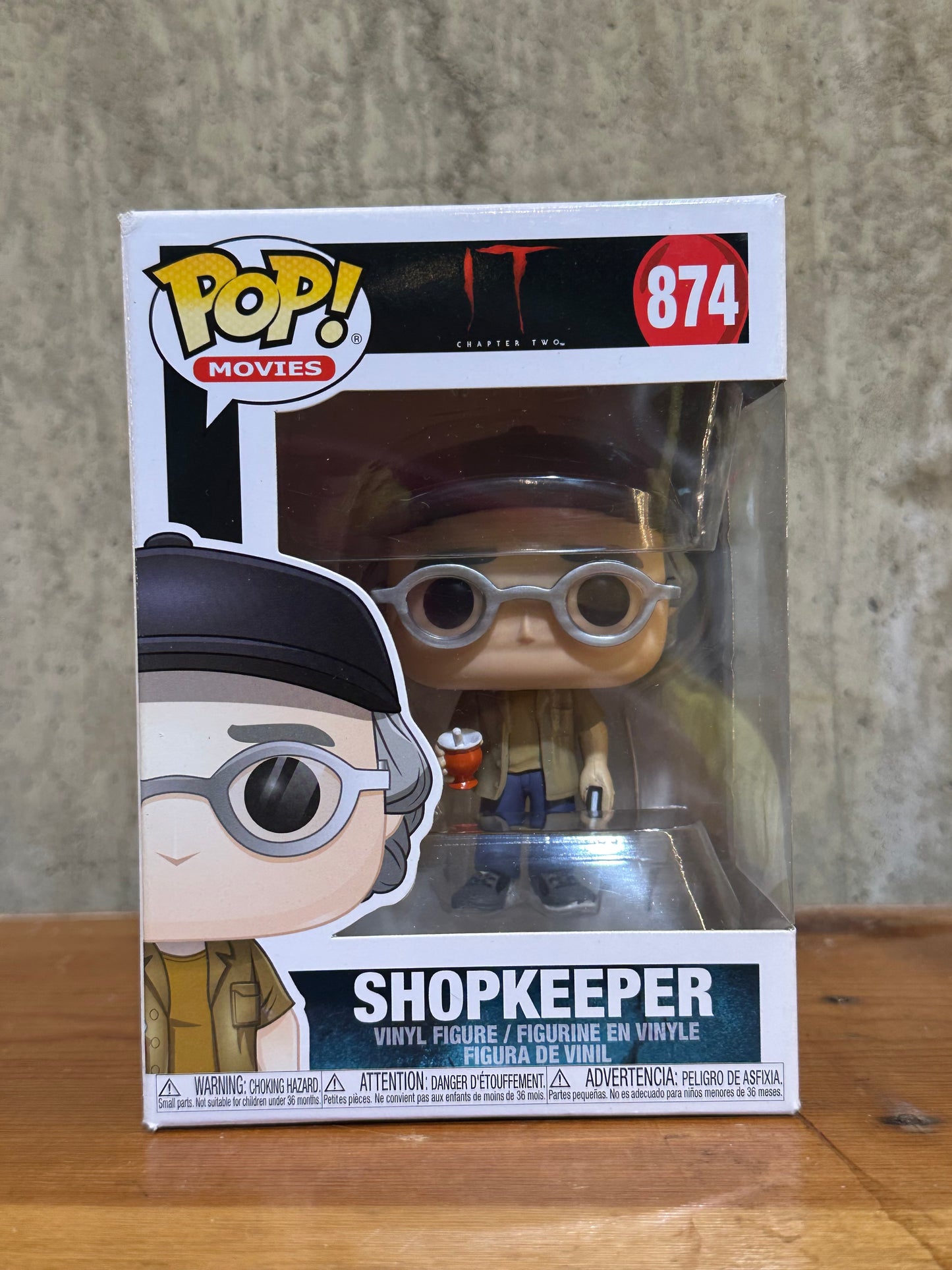 Shopkeeper It 2 Funko Pop 874 Horror