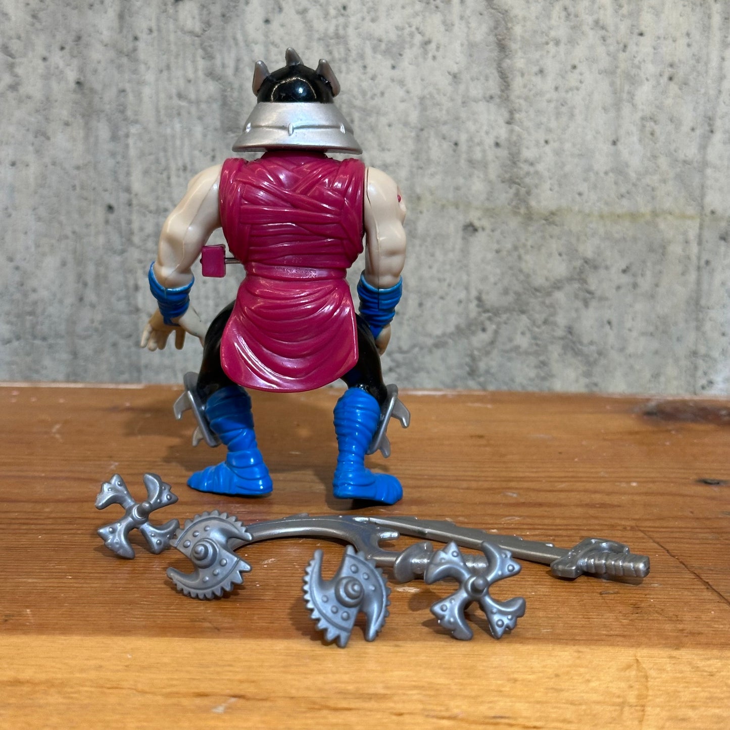 Wacky Action Slice N Dice Shredder Near Complete Vintage TMNT Action Figure Toy
