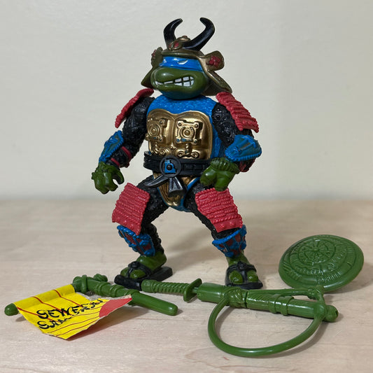 1990 TMNT Sewer Samurai Leo Complete Vintage Undercover Turtles