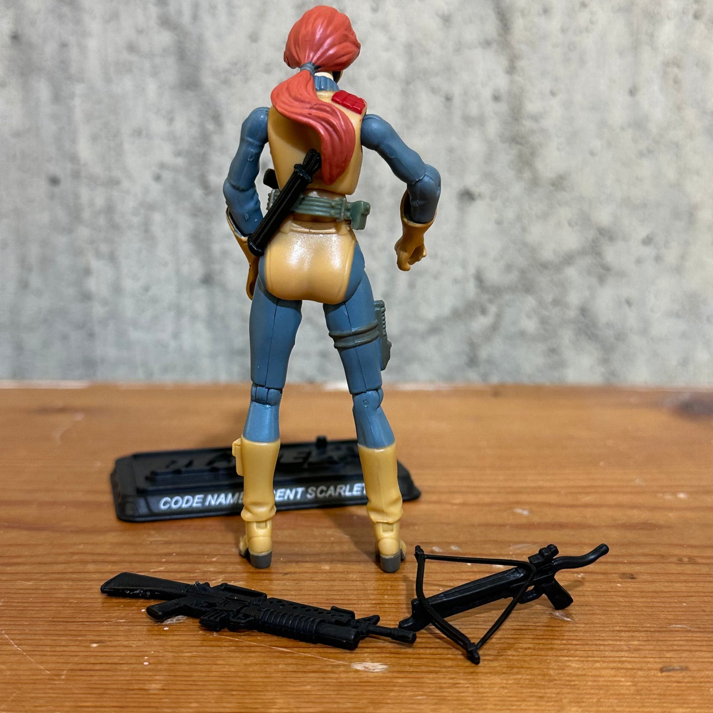 Agent Scarlett incomplete 25th Anniversary GI Joe Action Figure Toy