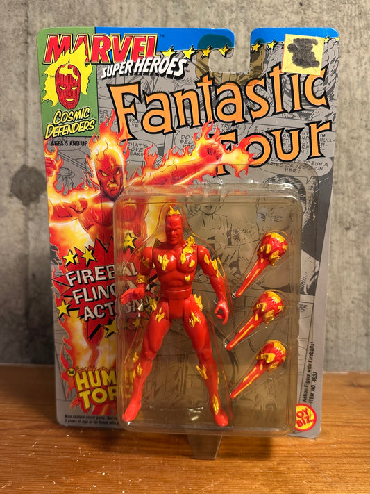 Human Torch Marvel Toy Biz 4” Fantastic Four Action Figure