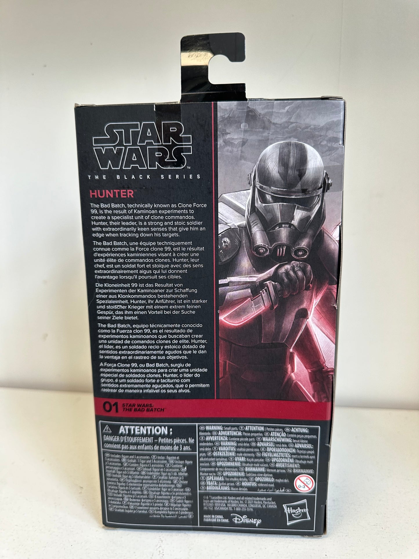 Star Wars Black Series Hunter Bad Batch sealed Action Figure Toy