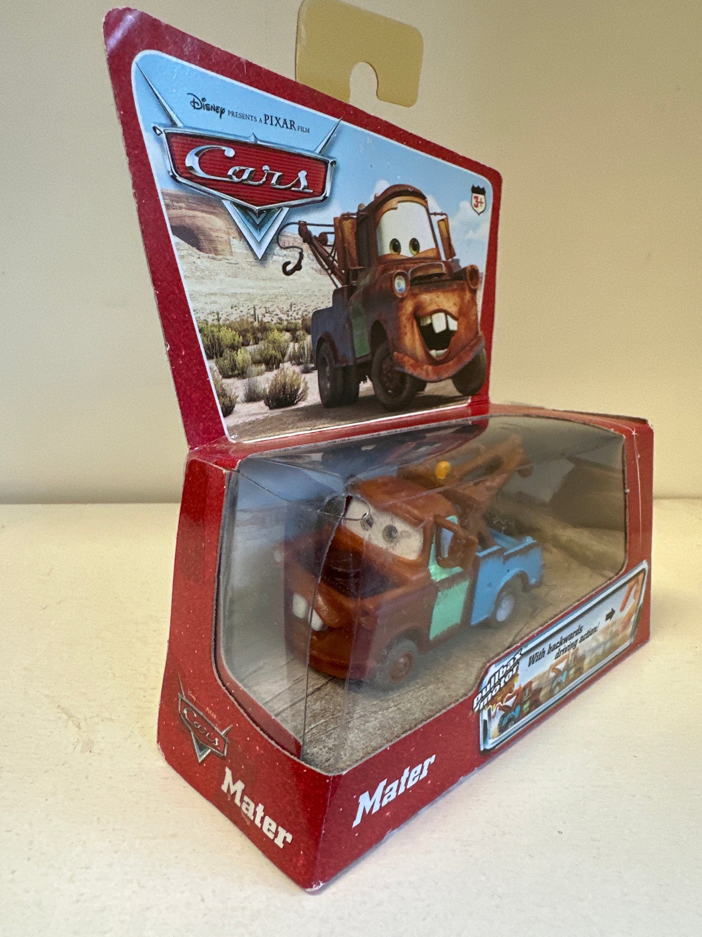 Disney Pixar Cars Mater Towtruck Sealed Diecast Car pullbax vehicle