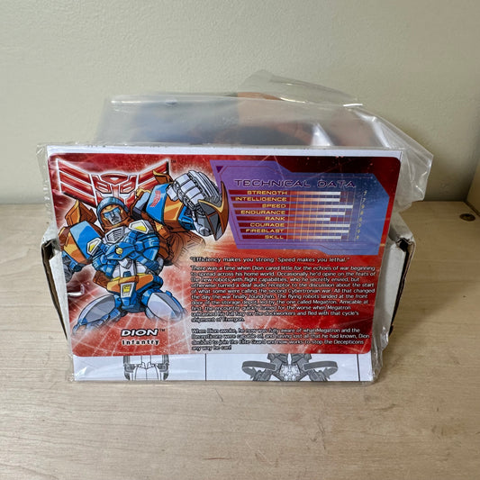 2010 Botcon Transformers Dion Autobot Brand New Sealed Collectible Toy