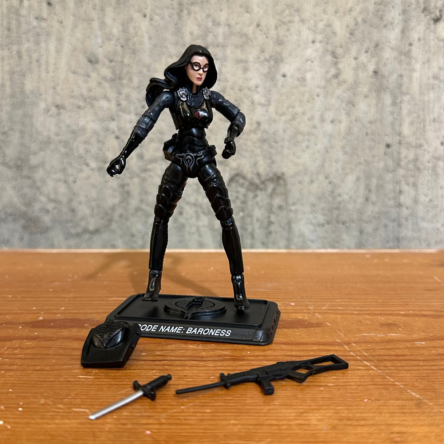 Baroness GI Joe Complete Loose 25th Anniversary 4” Action Figure