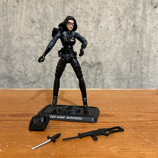 Baroness GI Joe Complete Loose 25th Anniversary 4” Action Figure