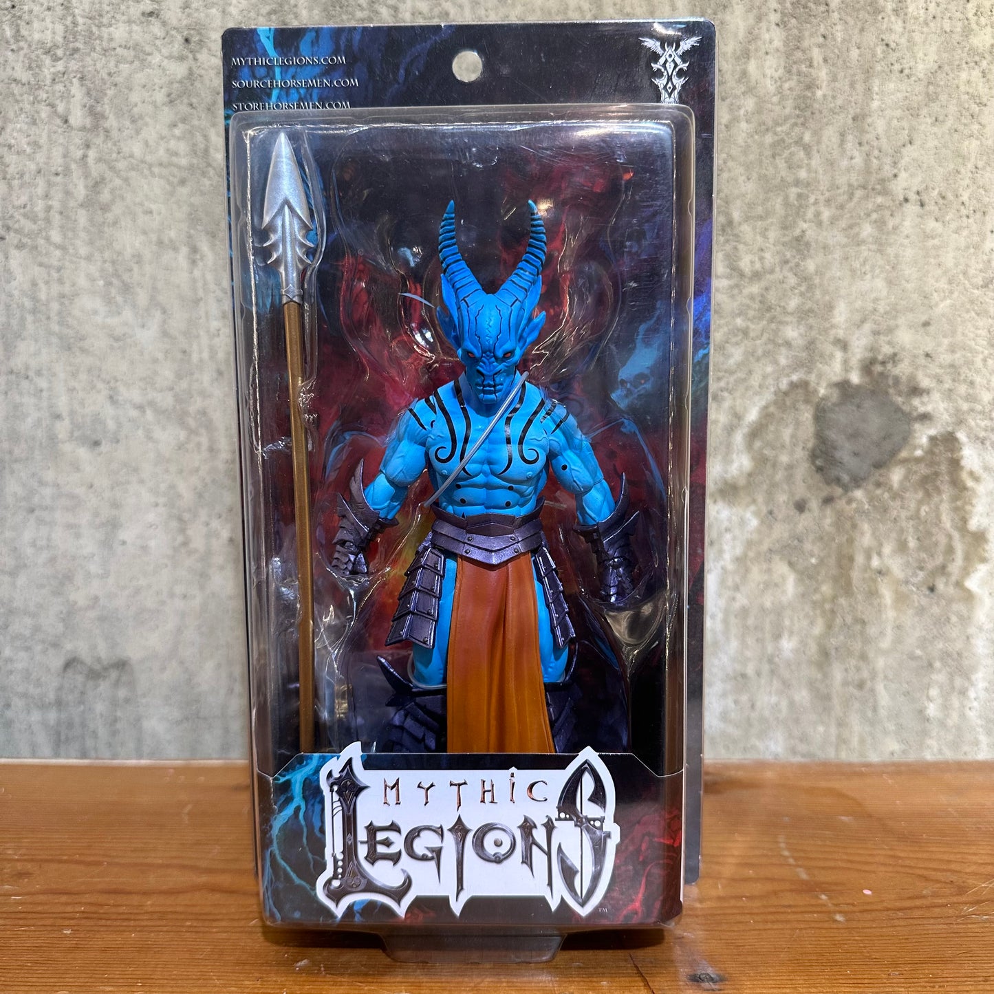 Zazhar Mythic Legions Four Horseman Brand New Figure Demon All-Stars 3