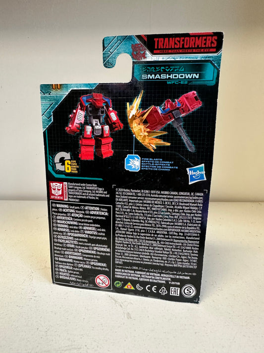 Smashdown Transformers Siege WFC Battle Masters Action Figure