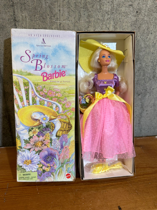 Spring Blossom Barbie Doll Unused in open Box 1995 Mattel