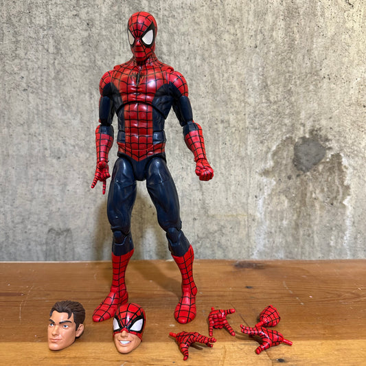 Spider-Man Marvel Legends 12”  Action Figure w/ Alternate Head & Hands