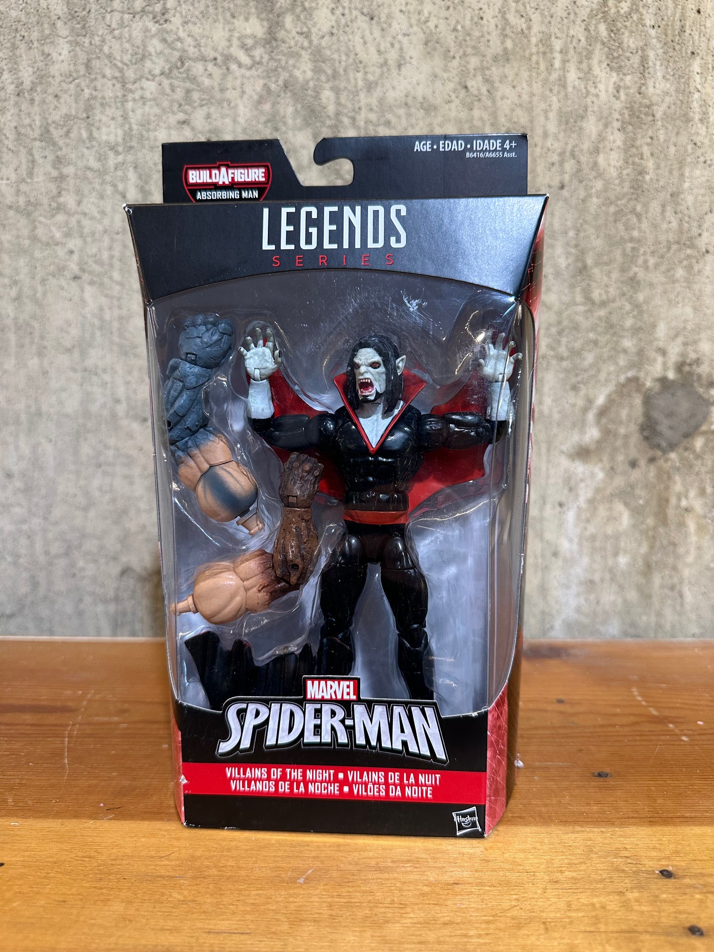 Morbius Marvel Legends Sealed Action Figure Toy Absorbing Man Wave