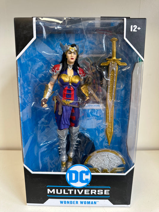 DC Comics Multiverse Wonder Woman by Todd McFarlane Sealed but damaged box