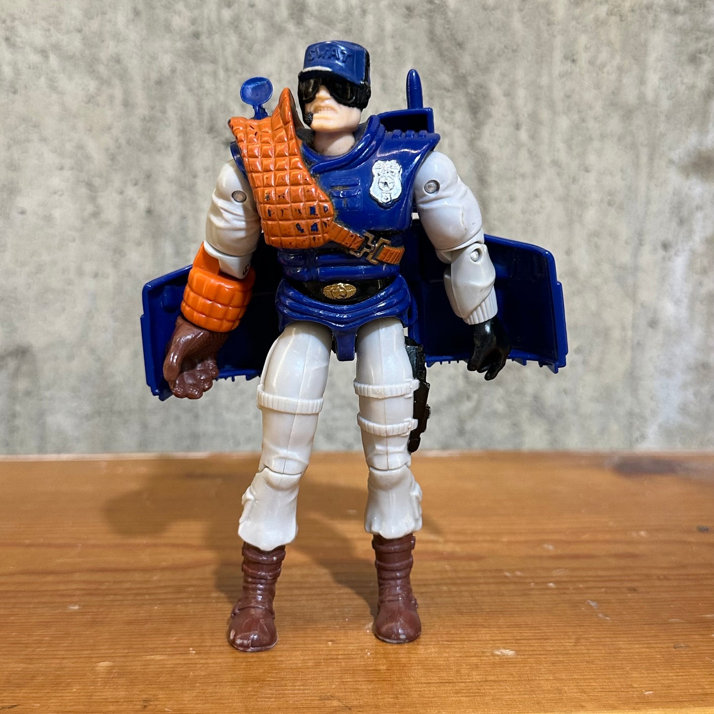 Sgt Mace Vintage Hasbro 1988 Cops N Crooks Action Figure Not Complete