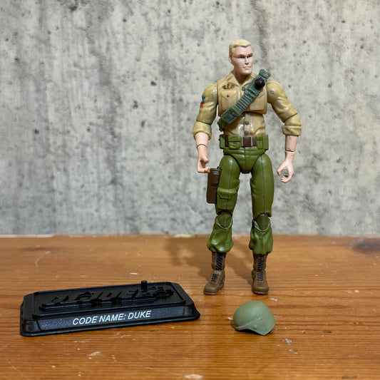 Duke incomplete 25th Anniversary GI Joe Action Figure Toy 2008