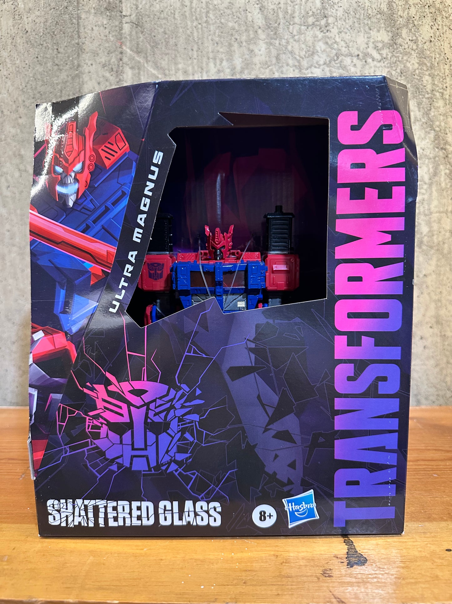 New Transformers Hasbro Pulse Exclusive Shattered Glass Leader Ultra Magnus MISB