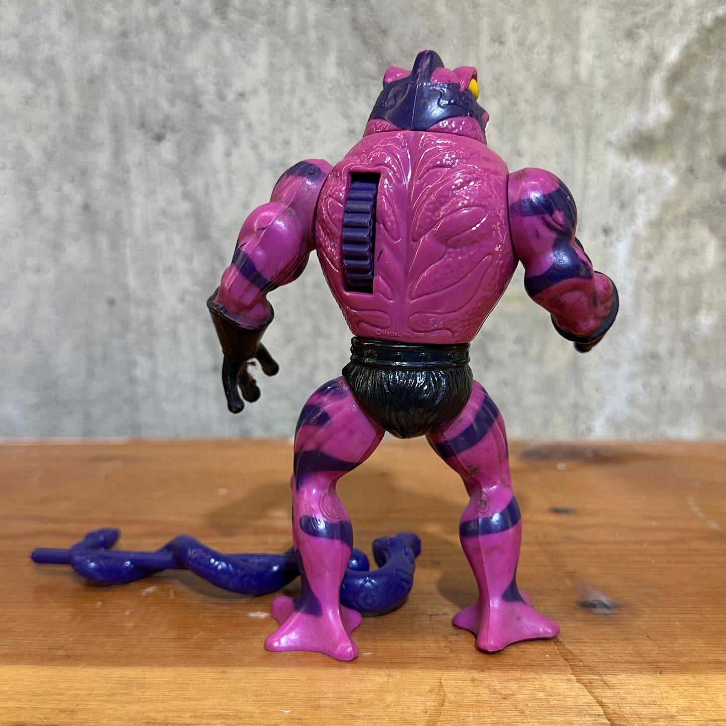 Tung Lashor near complete MOTU Action Figure Toy 1985