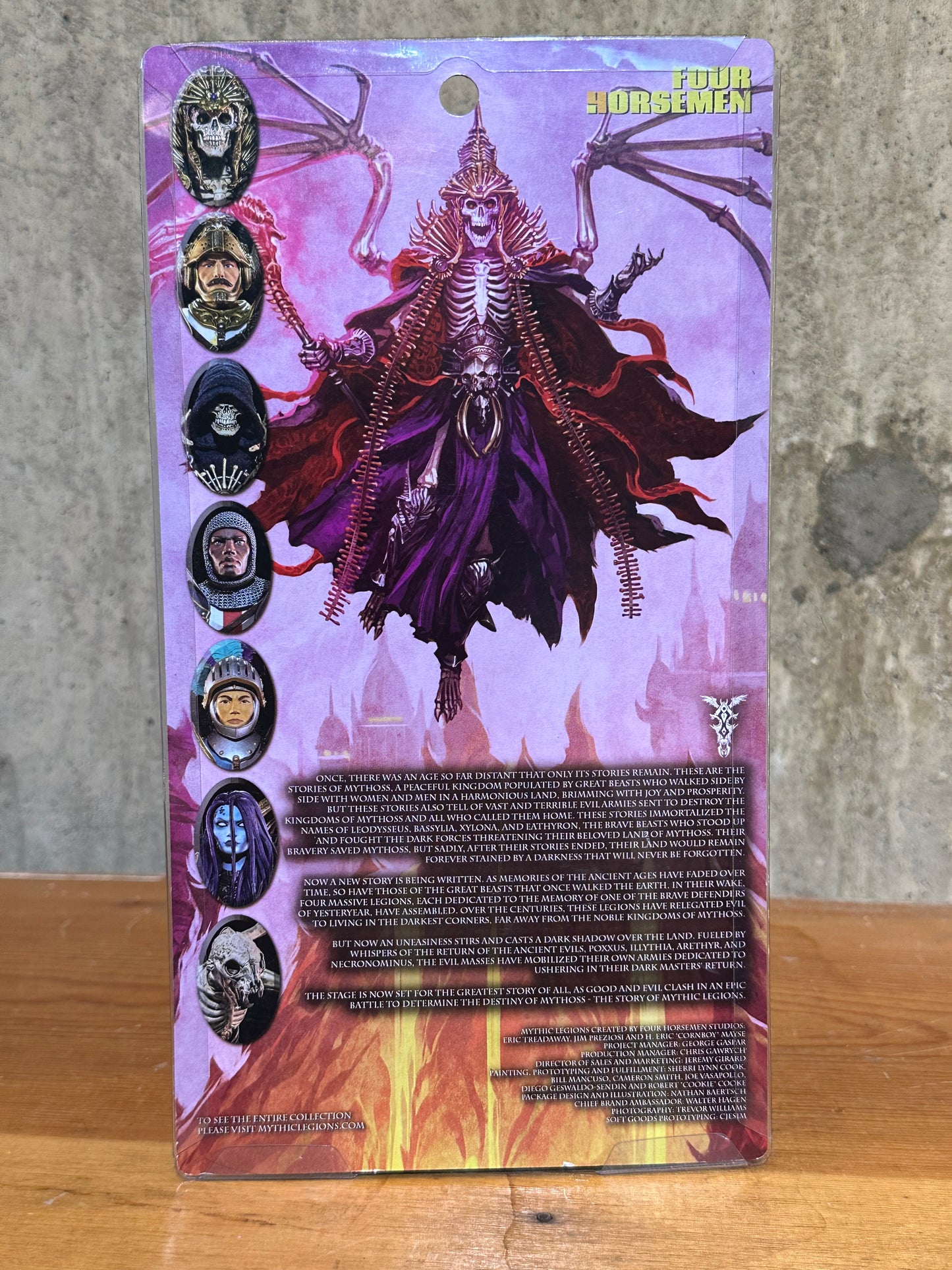 The Undead of Vikenfell 4H Mythic Legions  New Sealed Four Horseman