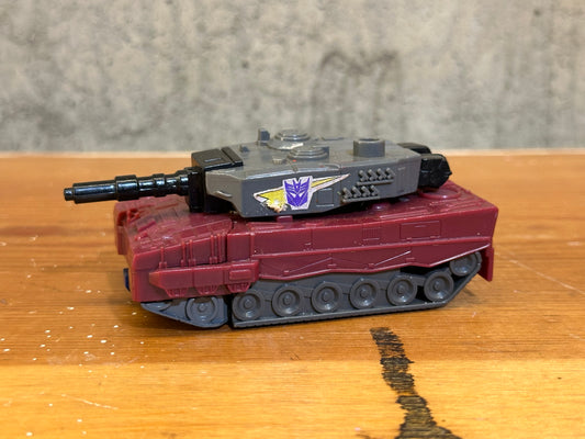 Quake G1 Transformers Decepticon Tank Action Figure Robot Toy Not Complete