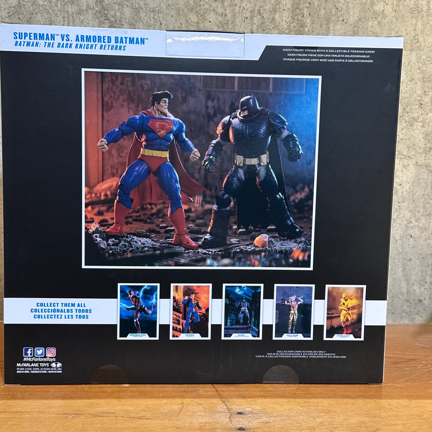Superman Vs Armored Batman DC Comics Multiverse Dark Knight Returns Action Figure Sealed