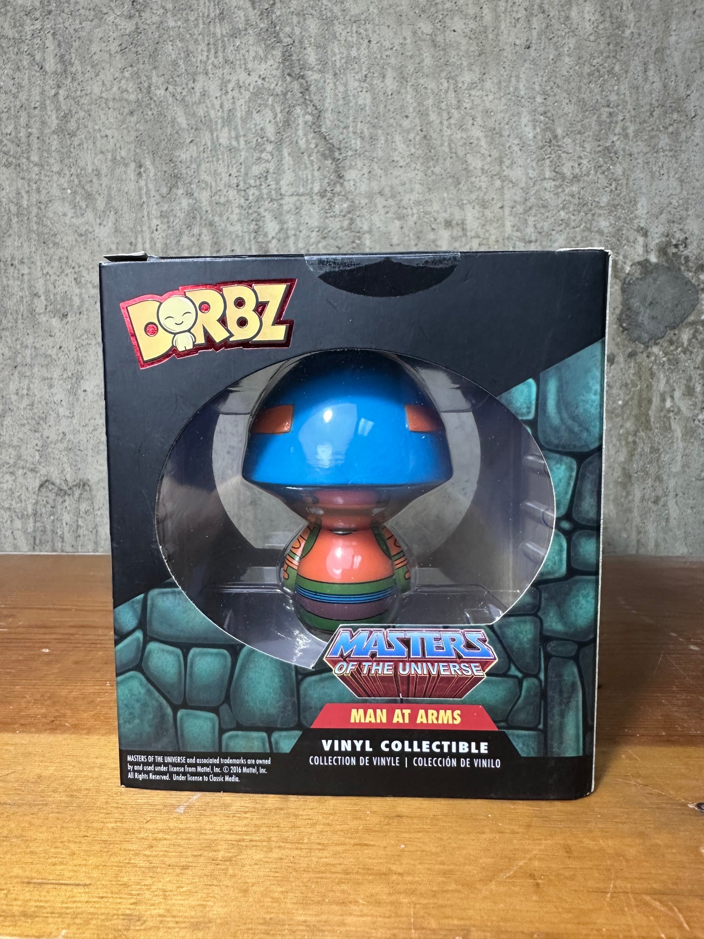 MOTU Dorbz Man At Arms Sealed Vinyl Collectible Toy He-Man