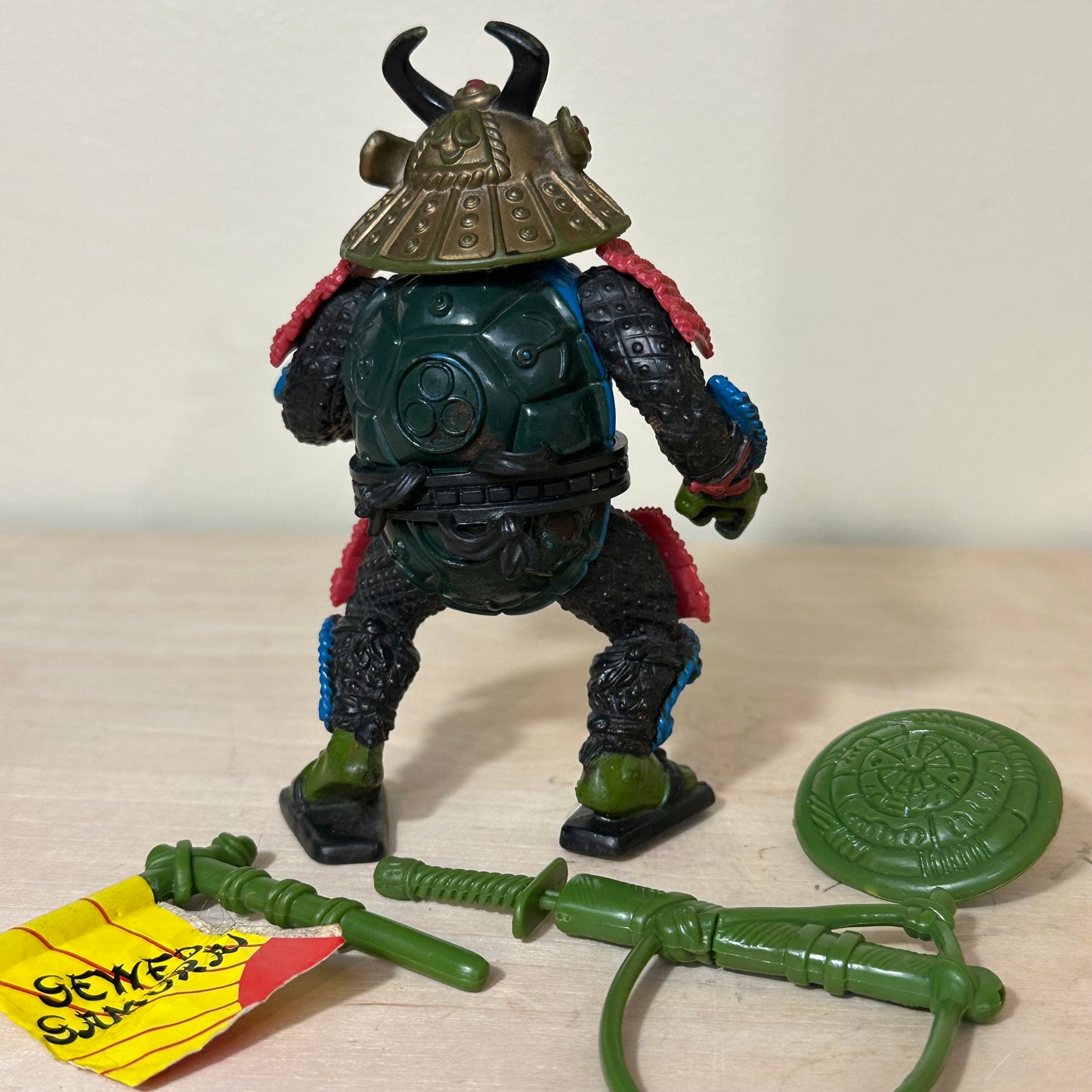 1990 TMNT Sewer Samurai Leo Complete Vintage Undercover Turtles