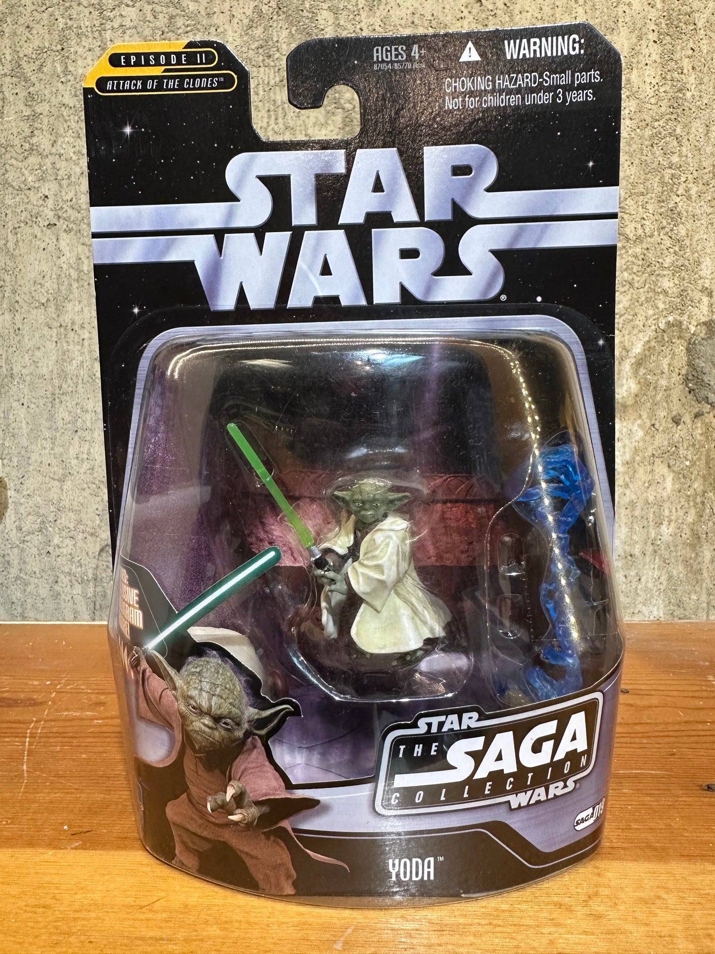 Yoda Star Wars Saga Collection 3.75” Action Figure MOC