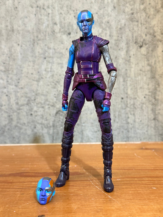 Nebula Marvel Legends incomplete 6” Action Figure Toy