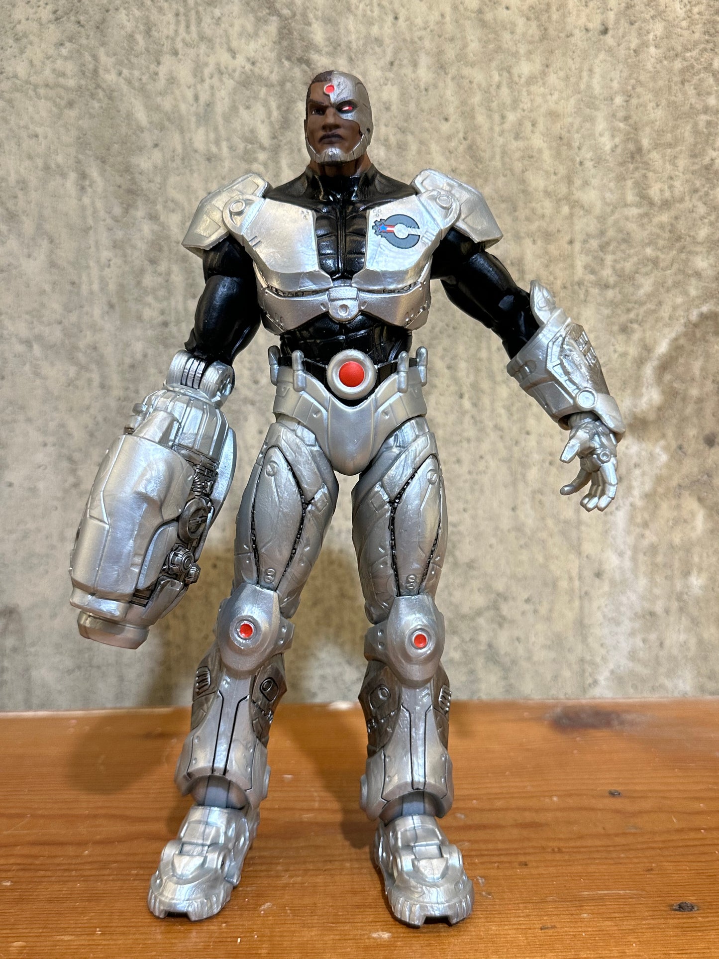 McFarlane DC Comics Multiverse Flashpoint Cyborg BAF Figure Complete Teen Titans