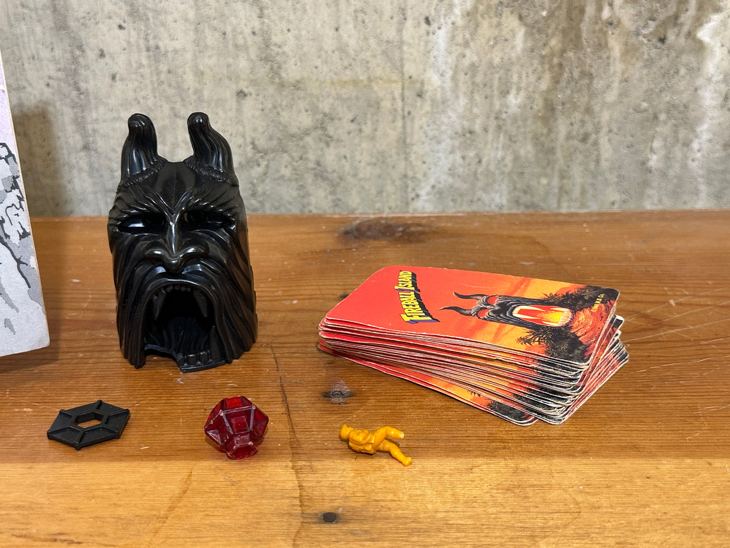 Fireball Island Vintage Parts Lot Cards Idol