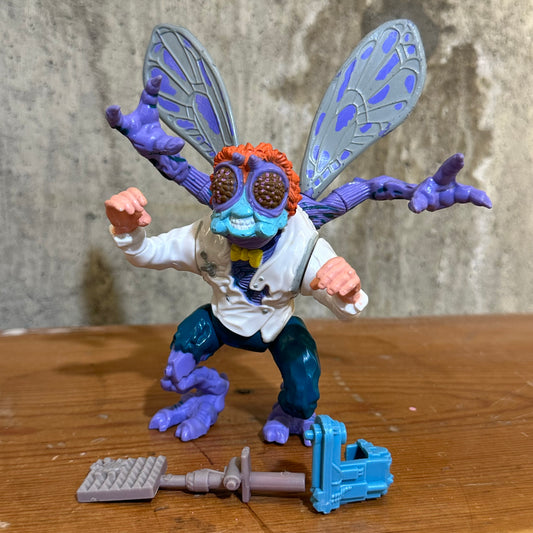Baxter Stockman Complete 1989 TMNT Vintage Ninja Turtles Action Figure Toy