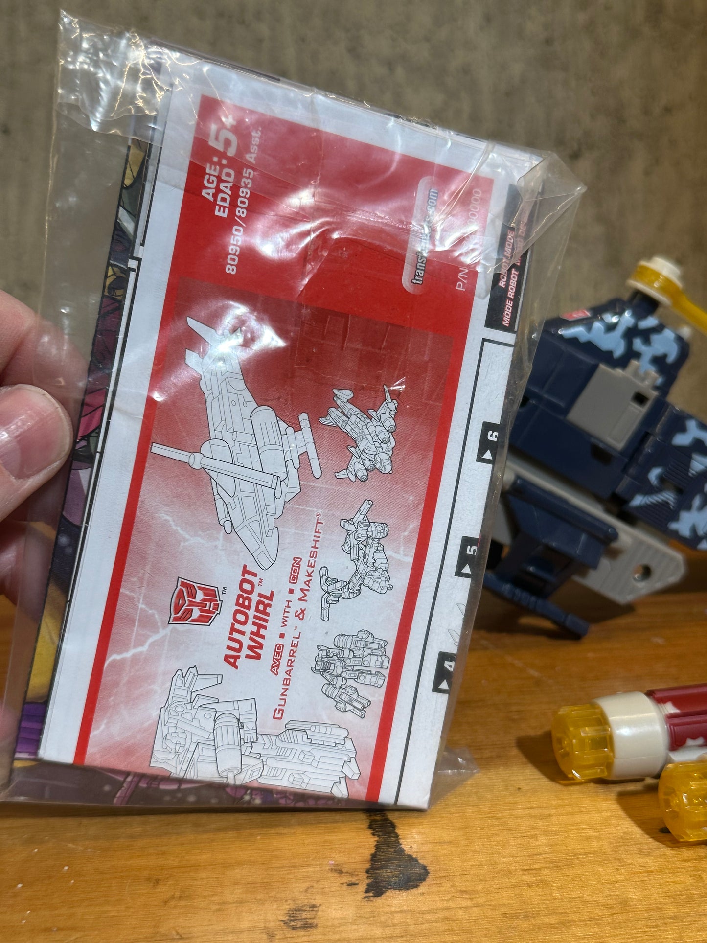Whirl Gunbarrel Makeshift incomplete Ultra Universe Transformers