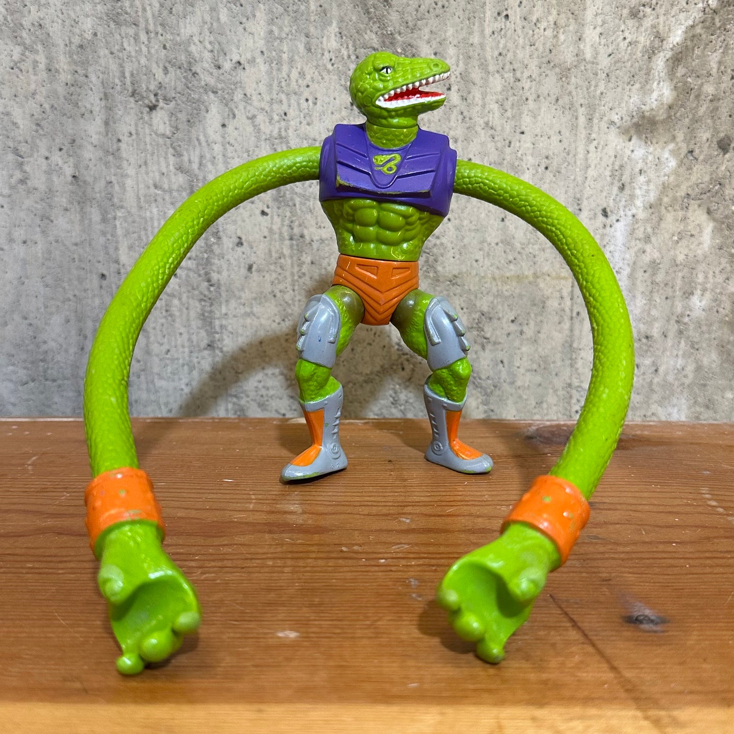 Sssqueeze Squeeze Masters Universe Figure He-Man Mattel MOTU 1986