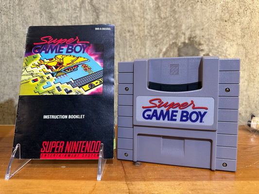 Super Gameboy SNES Video Game Accessory Super Nintendo