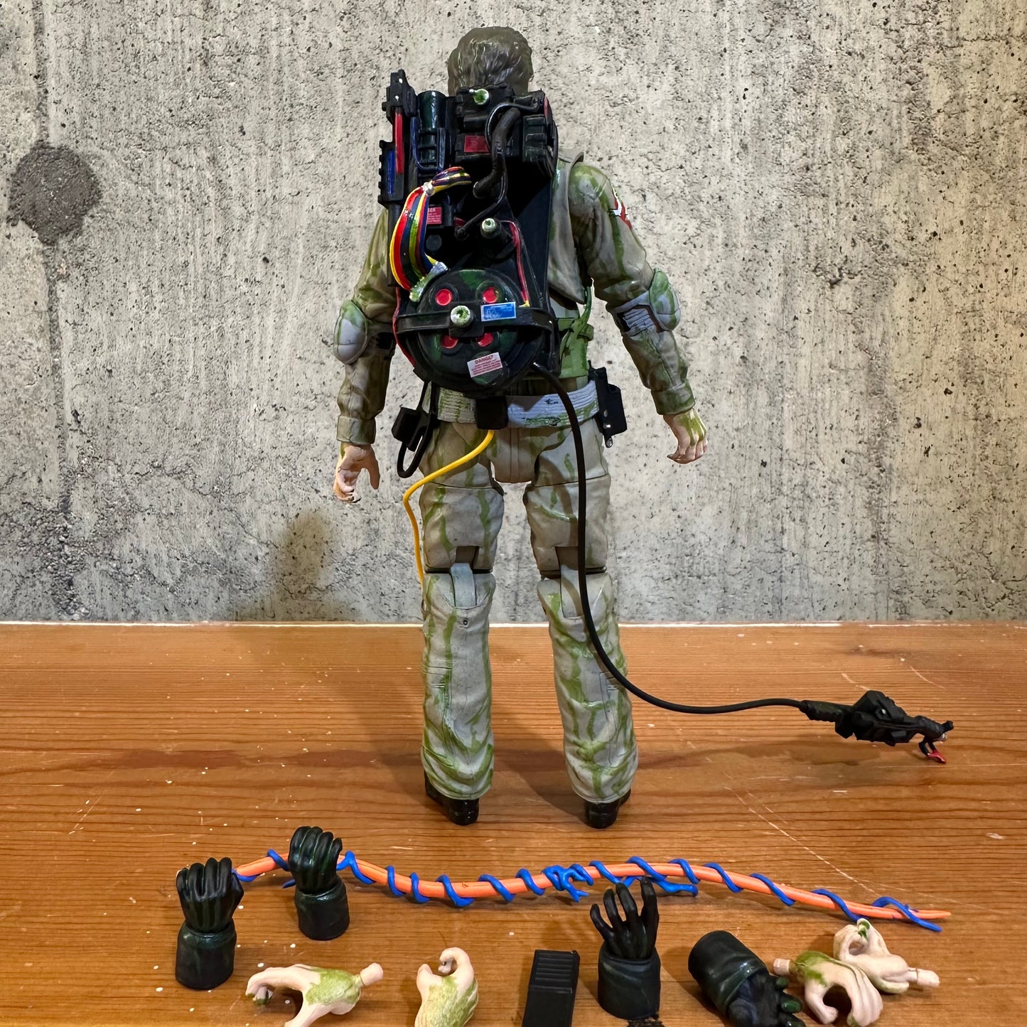 Slimed Peter Venkman Complete DST Action Figure 2016 Ghostbusters