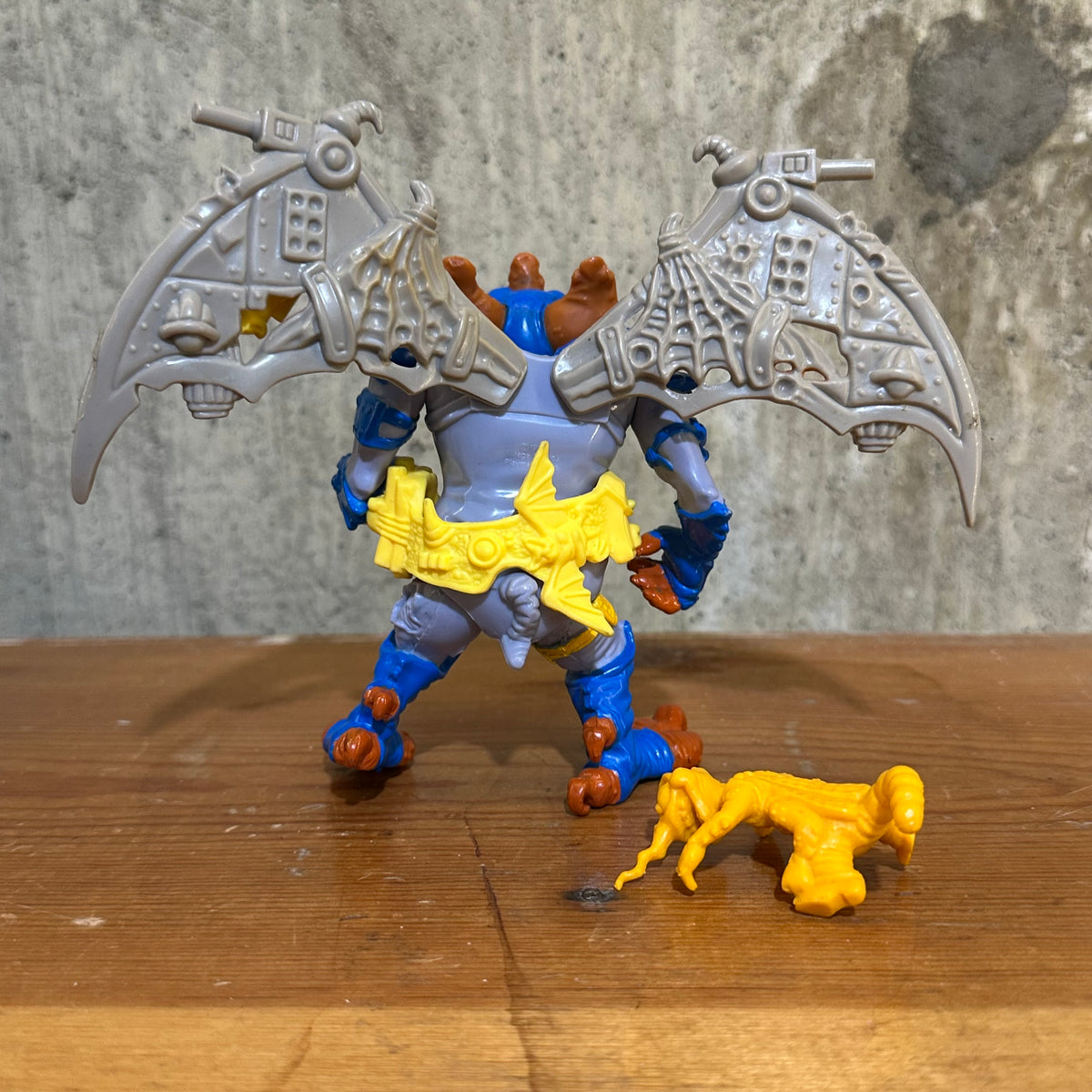 Wingnut & Screwloose 1990 Complete TMNT Ninja Turtles Action Figure Toy