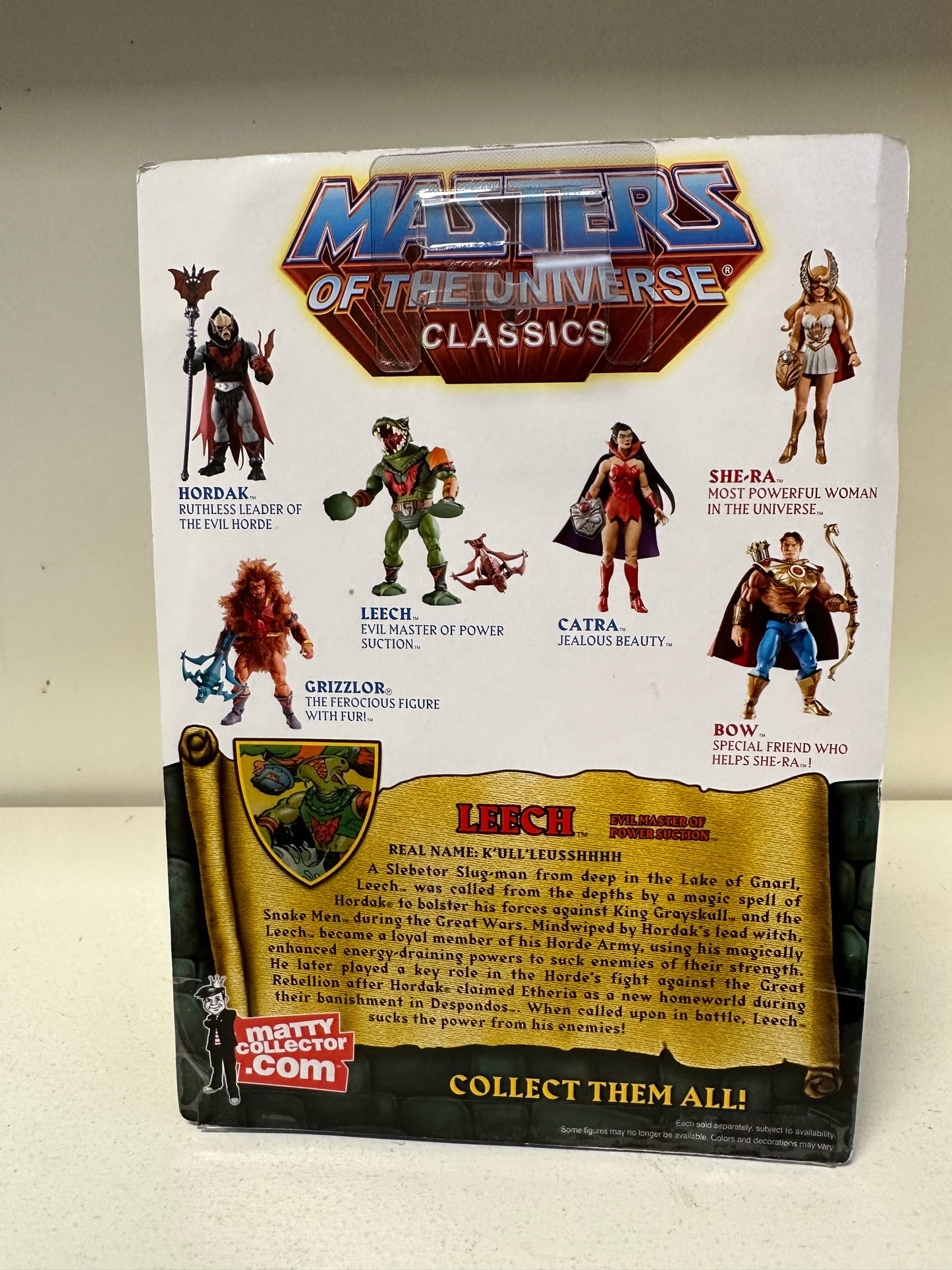 MOTUC Leech Sealed Mattel Action Figure Toy Master’s of the Universe Classics