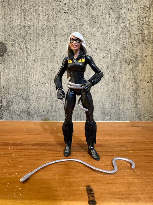 Black Cat Hasbro Marvel Legends (Kingpin Wave) Spider-Man 6" Action Figure