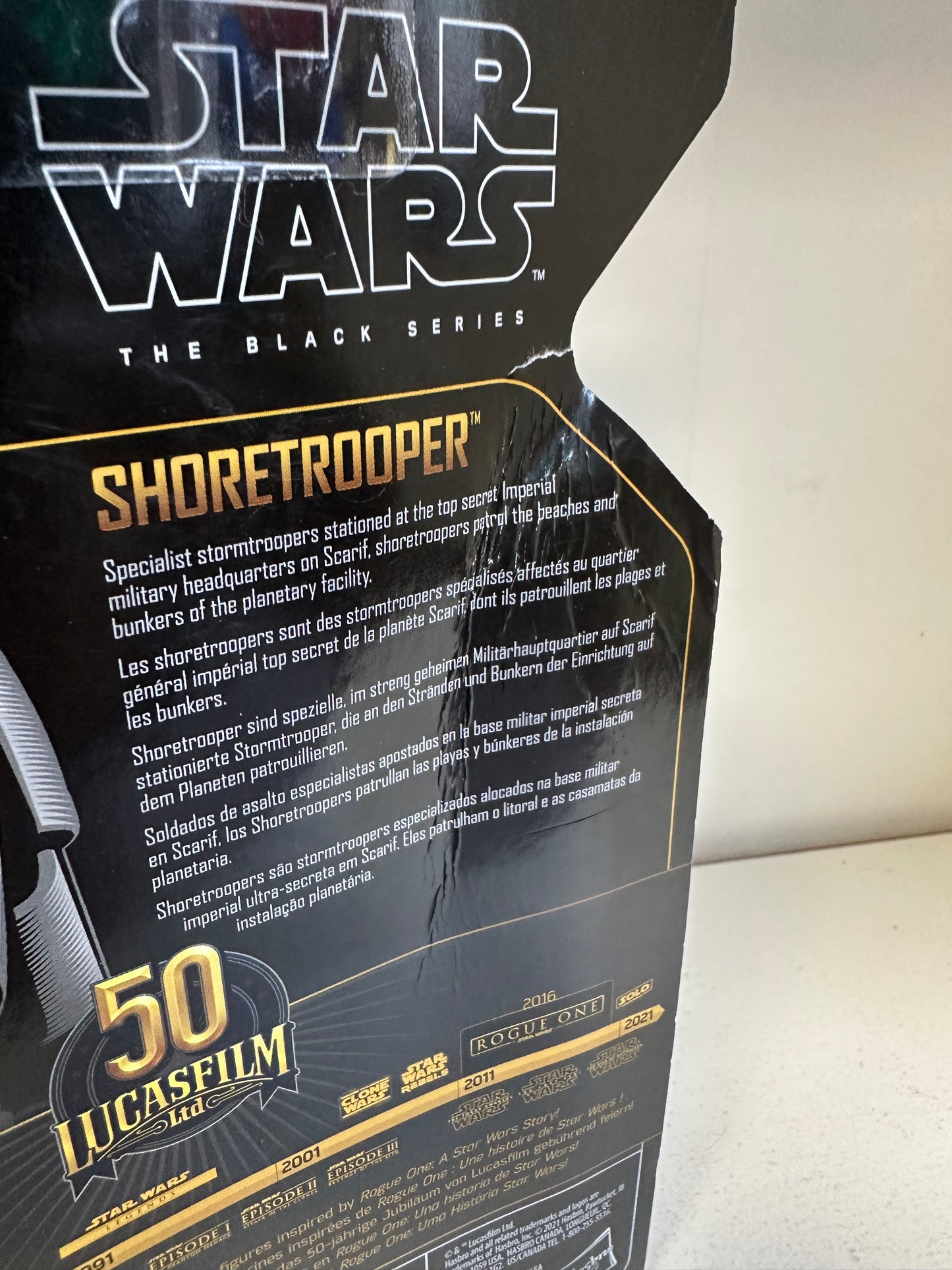 Star Wars Black Series Shoretrooper MOC 6” Action Figure Toy